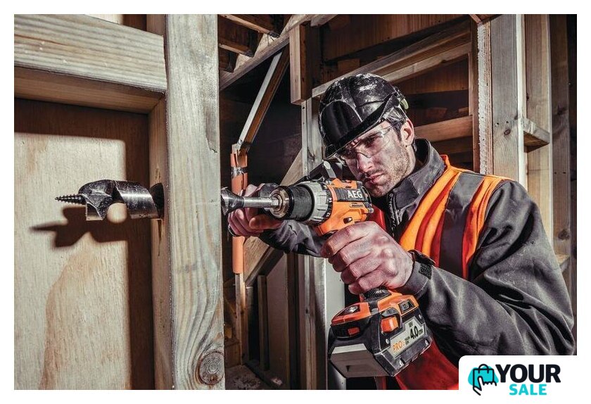 Ударная дрель-шуруповерт AEG Powertools BSB 18C2BL LI-402C 4935464097 (с 2-мя АКБ, кейс) - Изображение №4 — Интернет-магазин Your Sale