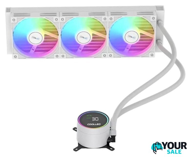 Система жидкостного охлаждения для процессора Coolleo Ice Fairy Dig 360 Lite (белый) - Изображение №4 — Интернет-магазин Your Sale