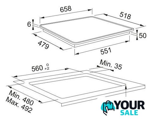 Варочная панель Franke Maris FMA 654 I FP XS 108.0675.410 - Изображение №8 — Интернет-магазин Your Sale