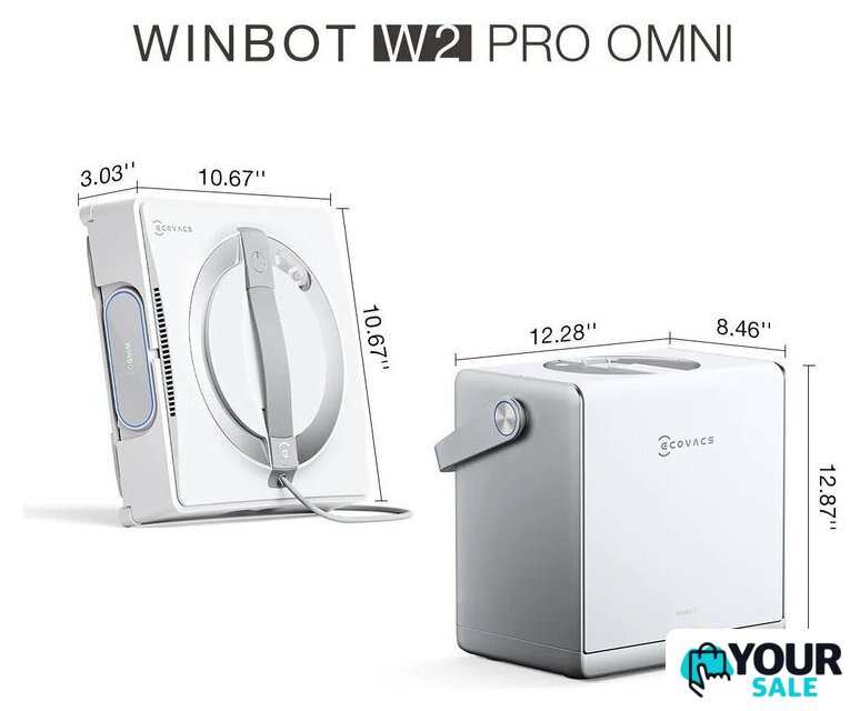 Робот для мытья окон Ecovacs Winbot W2 Pro Omni - Изображение №5 — Интернет-магазин Your Sale