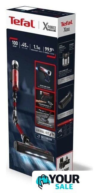 Пылесос Tefal X-Force Flex 9.60 Animal TY2079WO - Изображение №16 — Интернет-магазин Your Sale