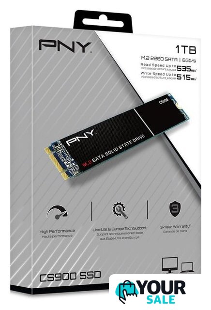 SSD PNY CS900 1TB M280CS900-1TB-RB - Изображение №4 — Интернет-магазин Your Sale