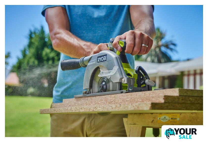 Дисковая (циркулярная) пила Ryobi R18CS7-0 5133002890 (без АКБ) - Изображение №9 — Интернет-магазин Your Sale