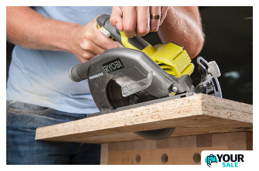 Дисковая (циркулярная) пила Ryobi R18CS7-0 5133002890 (без АКБ) - Изображение №13 — Интернет-магазин Your Sale