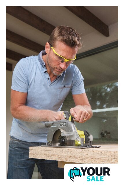 Дисковая (циркулярная) пила Ryobi R18CS7-0 5133002890 (без АКБ) - Изображение №10 — Интернет-магазин Your Sale