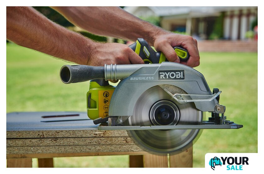 Дисковая (циркулярная) пила Ryobi R18CS7-0 5133002890 (без АКБ) - Изображение №6 — Интернет-магазин Your Sale