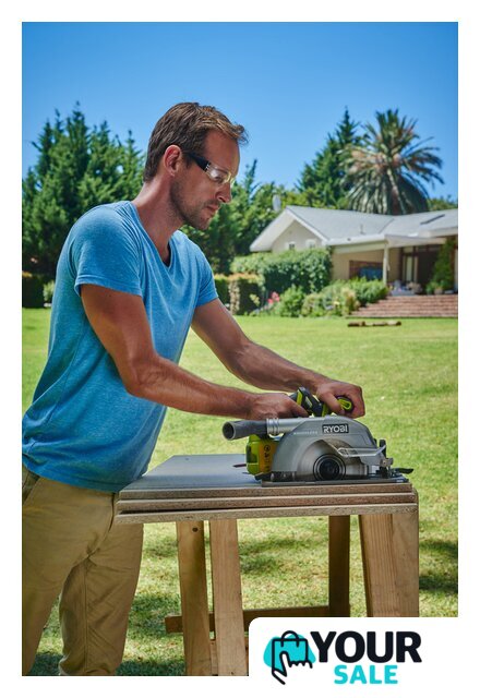Дисковая (циркулярная) пила Ryobi R18CS7-0 5133002890 (без АКБ) - Изображение №4 — Интернет-магазин Your Sale