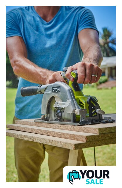 Дисковая (циркулярная) пила Ryobi R18CS7-0 5133002890 (без АКБ) - Изображение №7 — Интернет-магазин Your Sale