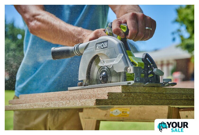 Дисковая (циркулярная) пила Ryobi R18CS7-0 5133002890 (без АКБ) - Изображение №8 — Интернет-магазин Your Sale