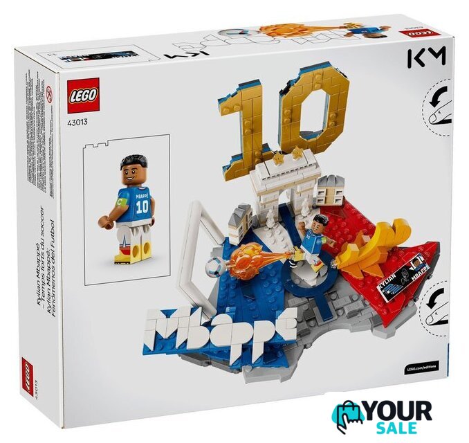 Конструктор LEGO Editions 43013 Килиан Мбаппе – лучшие моменты футбольного матча - Изображение №10 — Интернет-магазин Your Sale