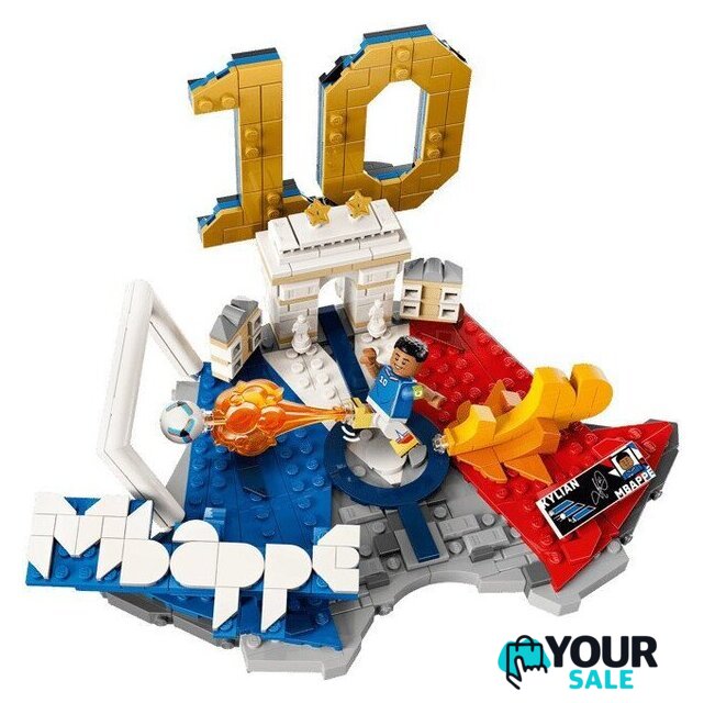 Конструктор LEGO Editions 43013 Килиан Мбаппе – лучшие моменты футбольного матча - Изображение №4 — Интернет-магазин Your Sale