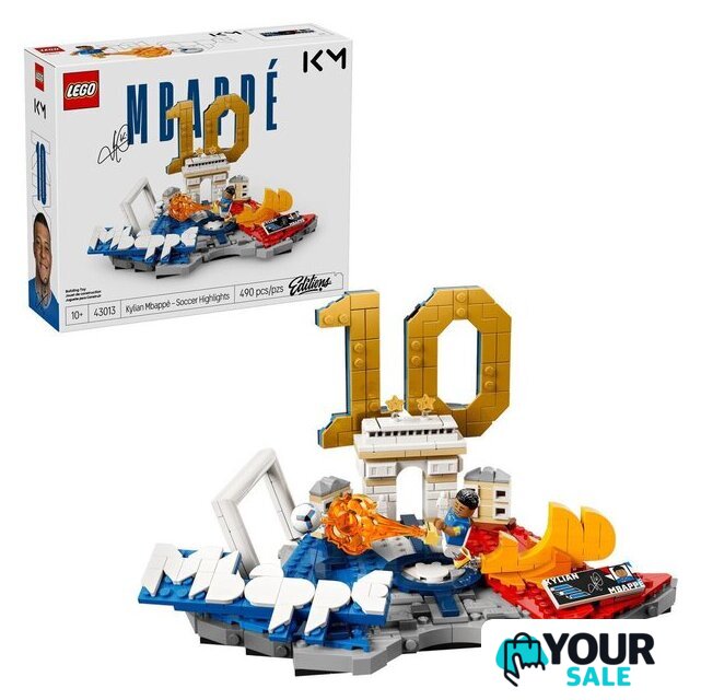 Конструктор LEGO Editions 43013 Килиан Мбаппе – лучшие моменты футбольного матча - Изображение №1 — Интернет-магазин Your Sale