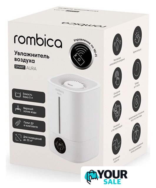 Увлажнитель воздуха Rombica Smart Aura HUM-045 - Изображение №5 — Интернет-магазин Your Sale