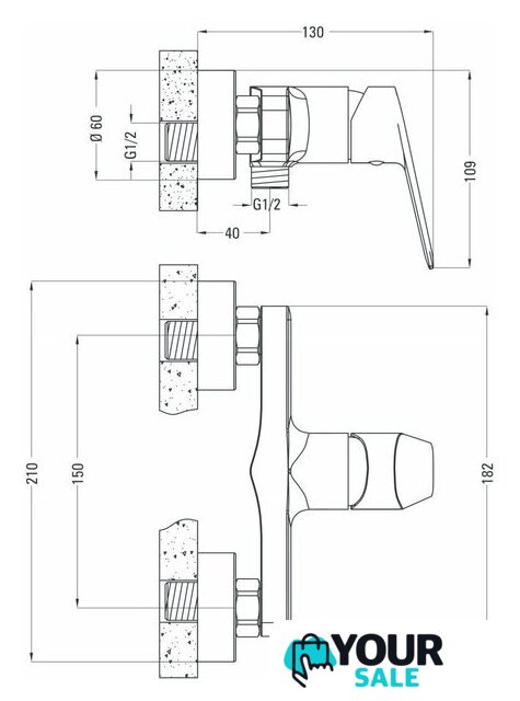Смеситель Deante Jasmin BGJ 040M - Изображение №2 — Интернет-магазин Your Sale