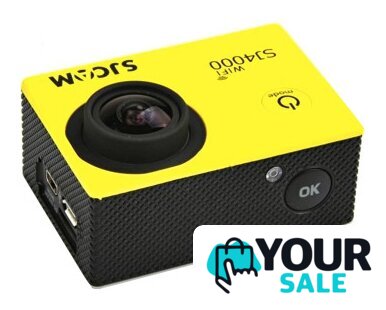 Экшен-камера SJCAM SJ4000 WiFi (желтый) - Изображение №1 — Интернет-магазин Your Sale