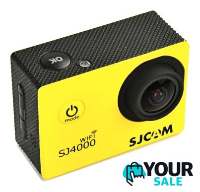 Экшен-камера SJCAM SJ4000 WiFi (желтый) - Изображение №2 — Интернет-магазин Your Sale