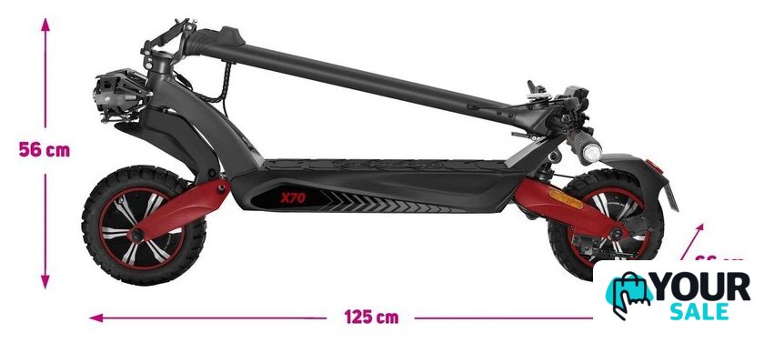 Электросамокат Sencor Scooter X70 - Изображение №6 — Интернет-магазин Your Sale