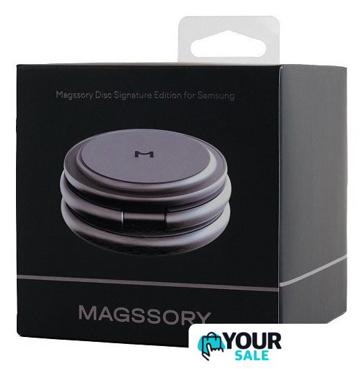 Беспроводное зарядное Magssory Disc Signature Edition 3 в 1 для Samsung WCH053 (серый) - Изображение №7 — Интернет-магазин Your Sale