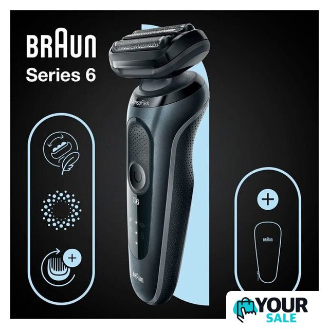 Электробритва Braun Series 6 61-N1000s - Изображение №4 — Интернет-магазин Your Sale
