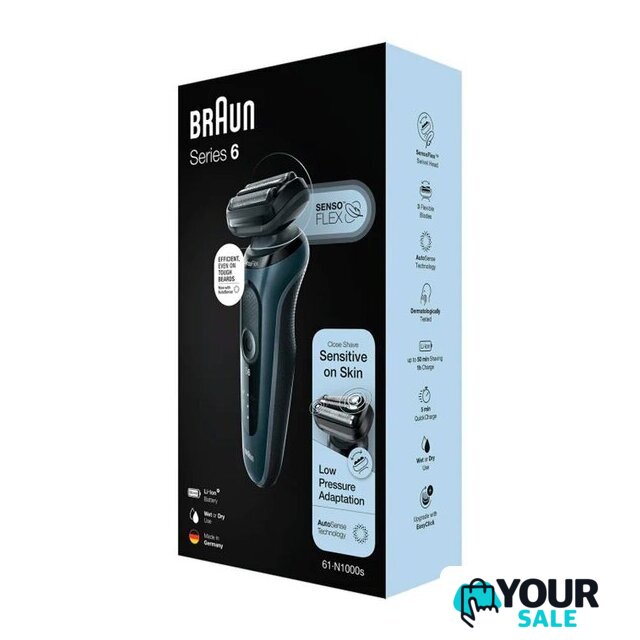 Электробритва Braun Series 6 61-N1000s - Изображение №8 — Интернет-магазин Your Sale