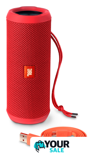 Беспроводная колонка JBL Flip 3 Red [JBLFLIP3RED] - Изображение №7 — Интернет-магазин Your Sale