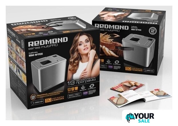 Хлебопечка Redmond (Редмонд) RBM-M1920 - Изображение №2 — Интернет-магазин Your Sale