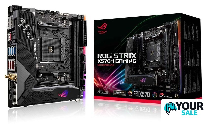 Материнская плата ASUS ROG Strix X570-I Gaming - Изображение №6 — Интернет-магазин Your Sale