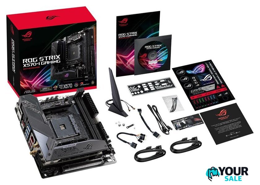 Материнская плата ASUS ROG Strix X570-I Gaming - Изображение №7 — Интернет-магазин Your Sale