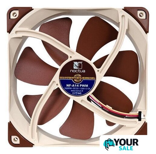 Вентилятор для корпуса Noctua NF-A14 PWM - Изображение №1 — Интернет-магазин Your Sale