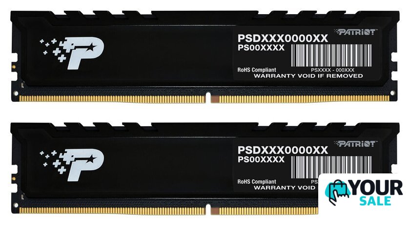 Оперативная память Patriot Signature Premium Line 2x32ГБ DDR5 4800 МГц PSP564G4800KH1 - Изображение №1 — Интернет-магазин Your Sale