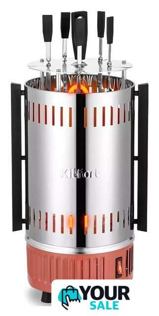 Электрошашлычница Kitfort KT-1407 - Изображение №1 — Интернет-магазин Your Sale