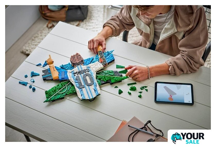Конструктор LEGO Editions 43018 Лионель Месси — празднование гола - Изображение №4 — Интернет-магазин Your Sale