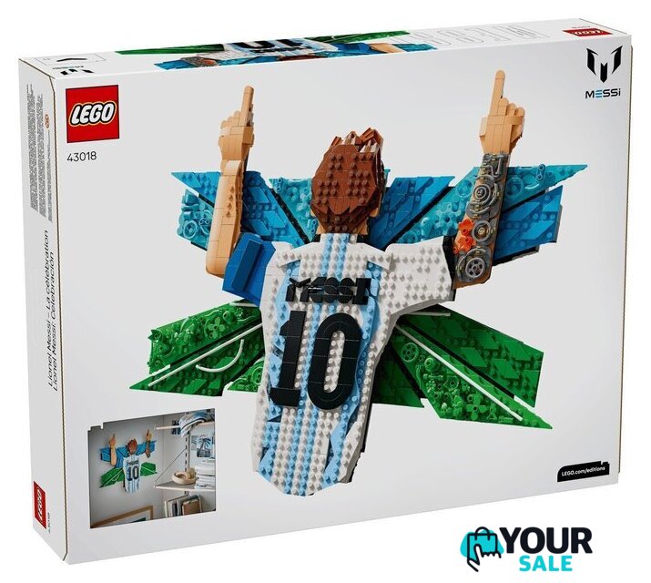 Конструктор LEGO Editions 43018 Лионель Месси — празднование гола - Изображение №10 — Интернет-магазин Your Sale