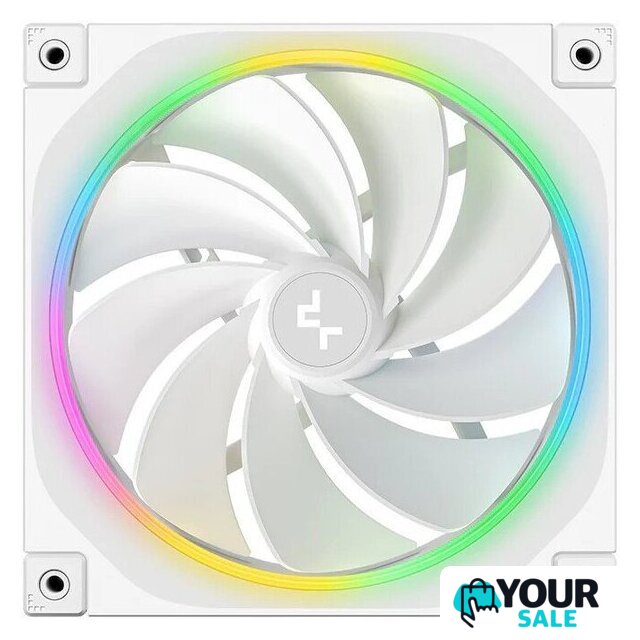 Комплект вентиляторов для корпуса DeepCool FL14R WH 3 IN 1 R-FL14R-WHAPN3-G - Изображение №3 — Интернет-магазин Your Sale