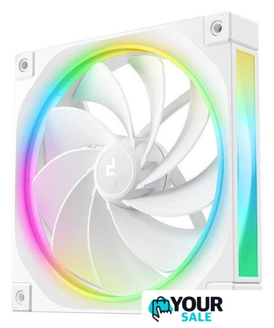 Комплект вентиляторов для корпуса DeepCool FL14R WH 3 IN 1 R-FL14R-WHAPN3-G - Изображение №2 — Интернет-магазин Your Sale