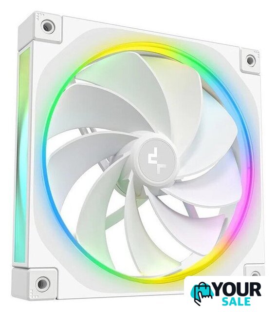 Комплект вентиляторов для корпуса DeepCool FL14R WH 3 IN 1 R-FL14R-WHAPN3-G - Изображение №4 — Интернет-магазин Your Sale