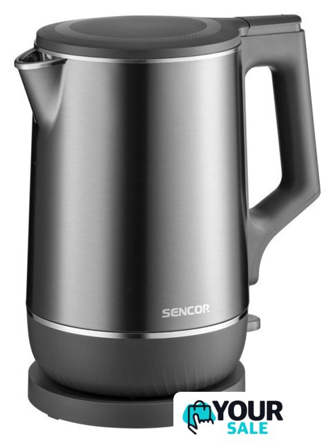 Электрический чайник Sencor SWK 0800GY - Изображение №1 — Интернет-магазин Your Sale