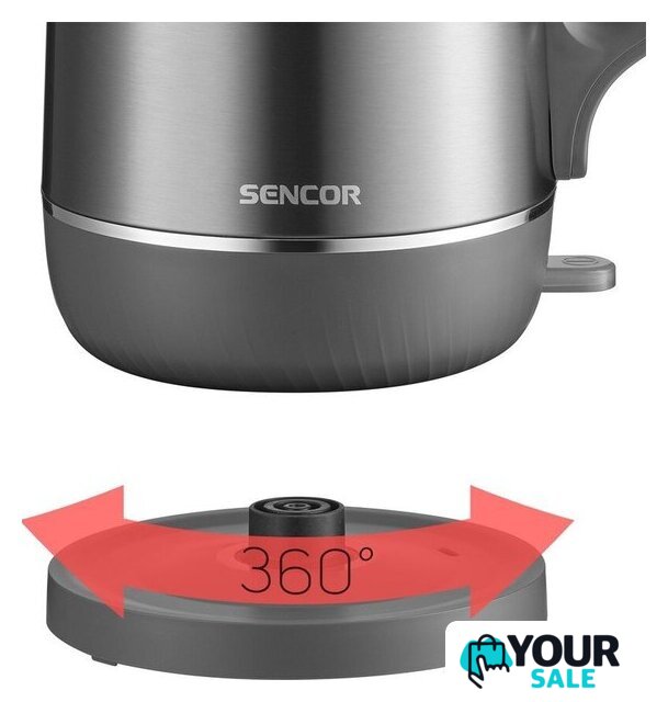 Электрический чайник Sencor SWK 0800GY - Изображение №6 — Интернет-магазин Your Sale