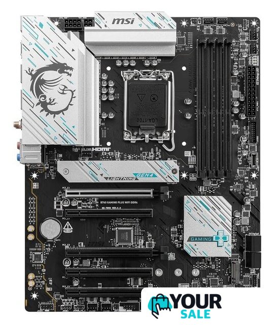 Материнская плата MSI B760 Gaming Plus WiFi DDR4 - Изображение №1 — Интернет-магазин Your Sale