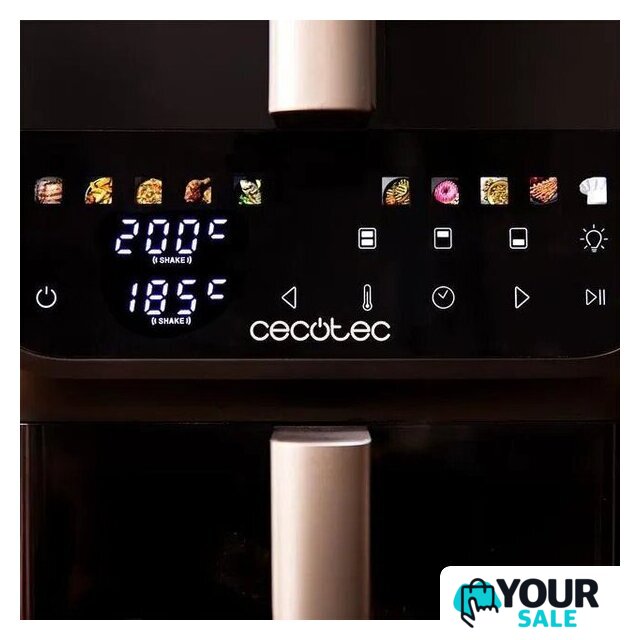 Аэрогриль (аэрофритюрница) Cecotec Cecofry DuoLevel 10000 DuoSize Window - Изображение №8 — Интернет-магазин Your Sale