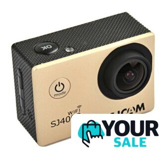 Экшен-камера SJCAM SJ4000 WiFi (золотистый) - Изображение №1 — Интернет-магазин Your Sale