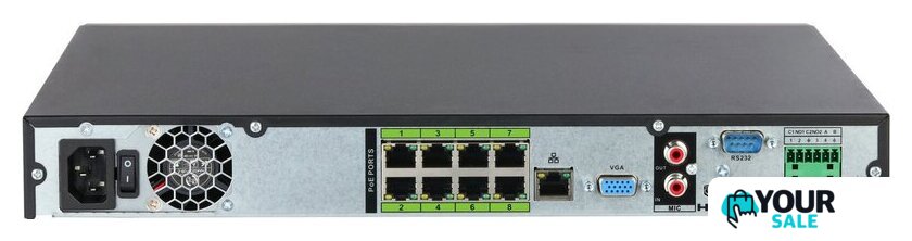Сетевой видеорегистратор Dahua DHI-NVR5208-8P-EI2 - Изображение №2 — Интернет-магазин Your Sale