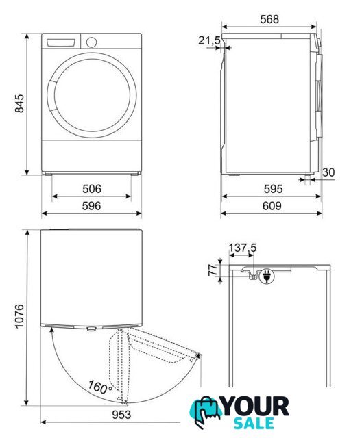 Сушильная машина Smeg DT393RU4 - Изображение №4 — Интернет-магазин Your Sale