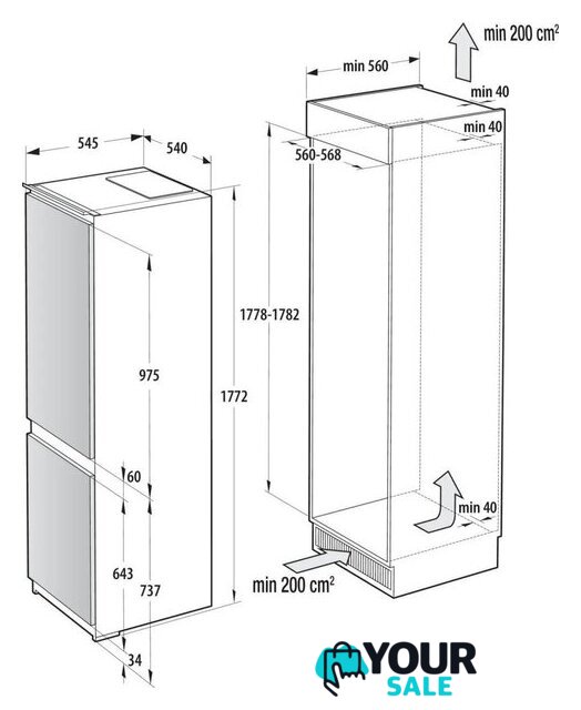 Холодильник Gorenje NRKI517E61WF - Изображение №14 — Интернет-магазин Your Sale