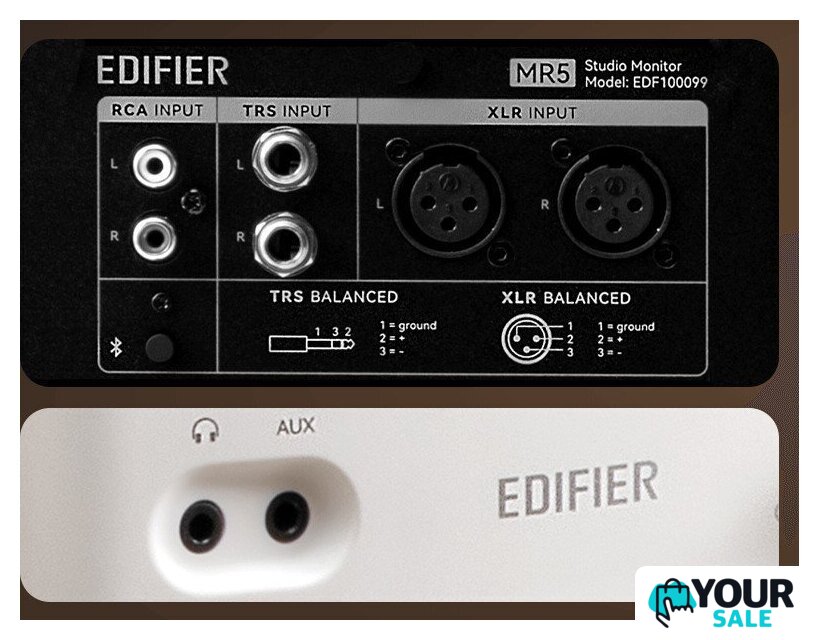 Монитор ближнего поля Edifier MR5 (черный) - Изображение №9 — Интернет-магазин Your Sale