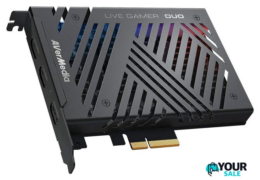 Карта видеозахвата AverMedia Live Gamer Duo GC570D - Изображение №1 — Интернет-магазин Your Sale