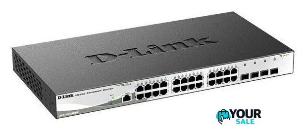Управляемый коммутатор 2-го уровня D-Link DGS-1210-28X/ME/C1A - Изображение №1 — Интернет-магазин Your Sale