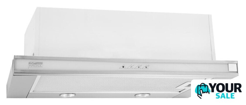 Кухонная вытяжка Krona Kamilla Sensor 600 White Glass - Изображение №2 — Интернет-магазин Your Sale