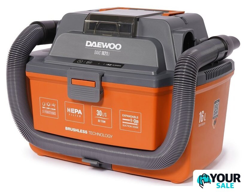 Пылесос Daewoo Power DAVC 1621Li - Изображение №3 — Интернет-магазин Your Sale