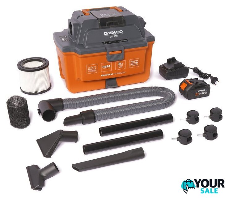 Пылесос Daewoo Power DAVC 1621Li - Изображение №1 — Интернет-магазин Your Sale